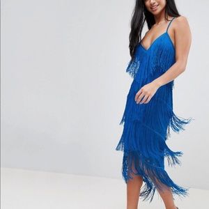 ASOS PETITE FRINGE DRESS